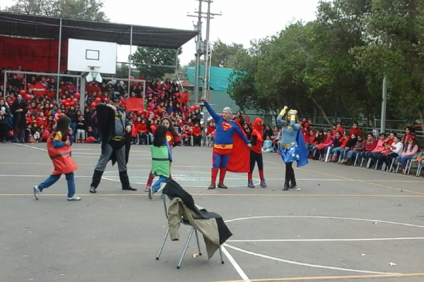 Festa con le piccole delle elementari